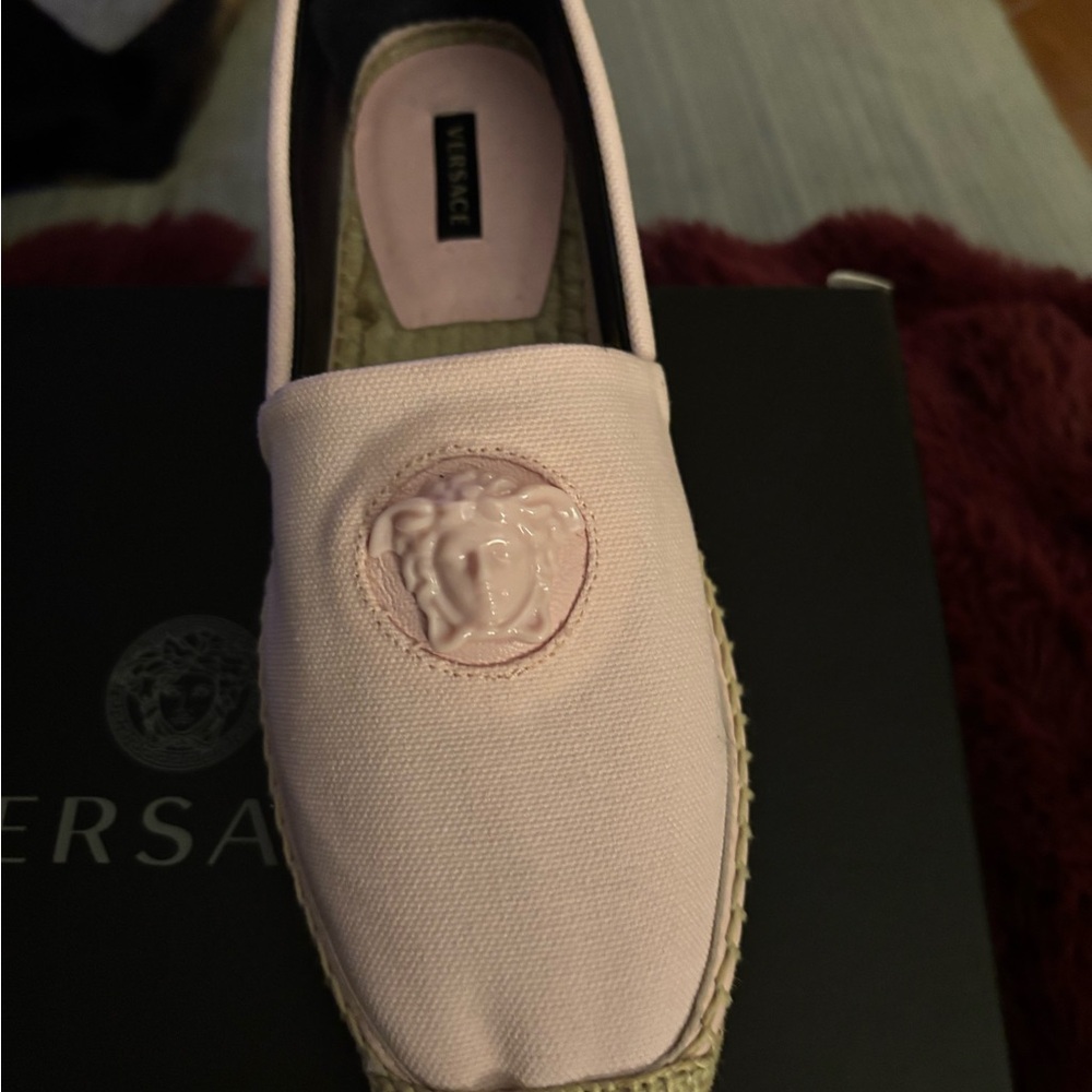Versace Light Pink Espadrilles - Picture 2 of 5
